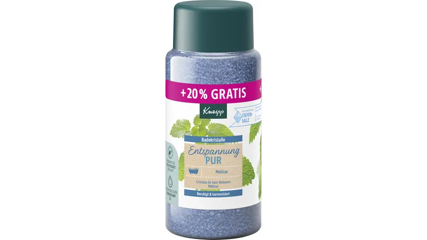 Kneipp Badekristalle Entspannung Pur 600 g