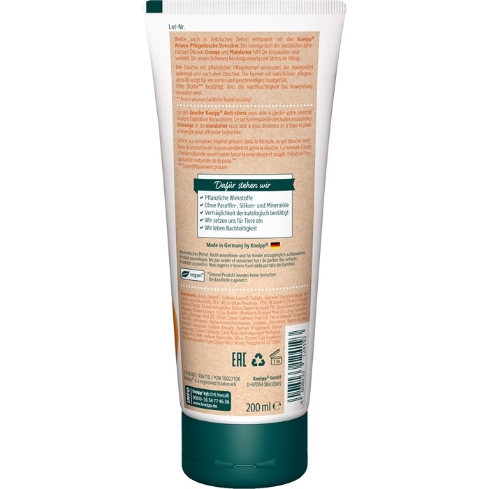 Aroma-Pflegedusche Stressfrei
