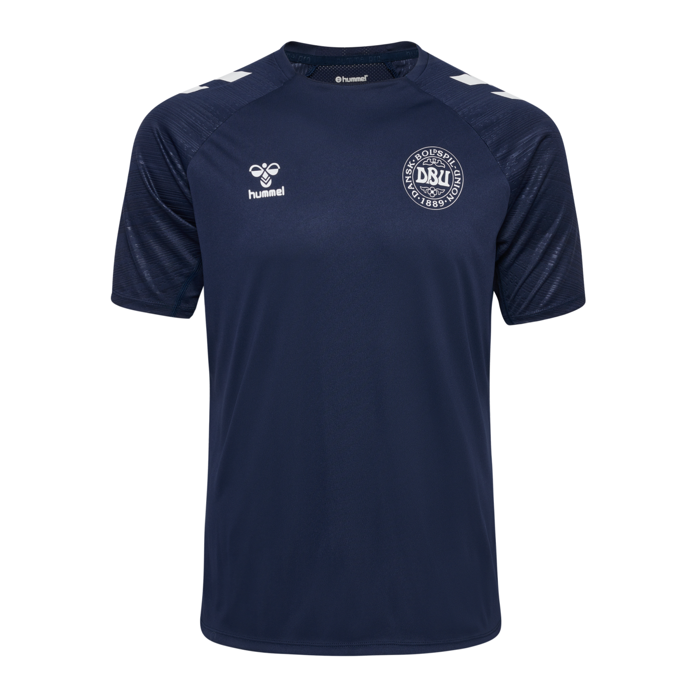 Hummel Dänemark Pro Trainingshirt EM 2024 Kids Blau F7026