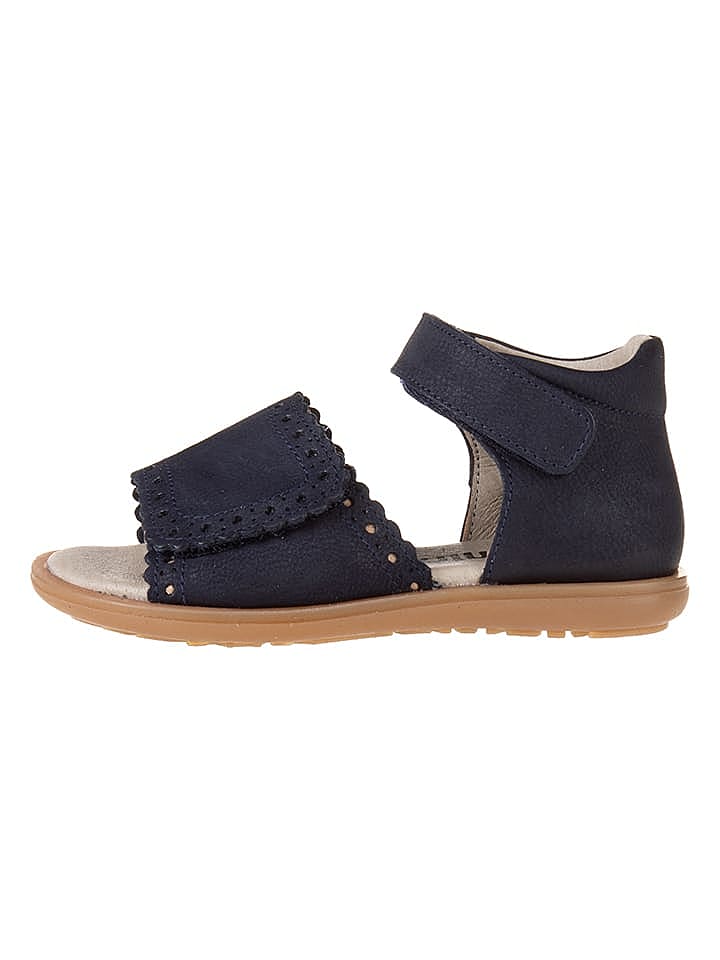 kmins Leder-Sandalen in Dunkelblau günstig kaufen 26