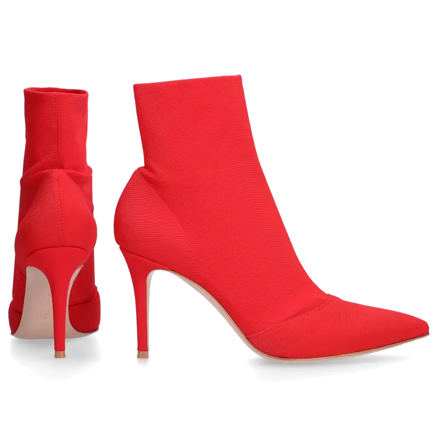 Gianvito Rossi - Klassische Stiefeletten ELITE 85 Polyester - rot