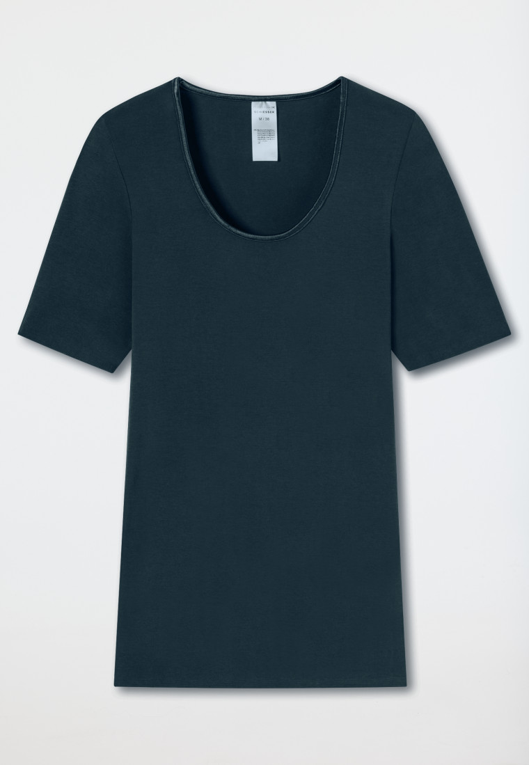 Shirt kurzarm dunkelblau - Luxury