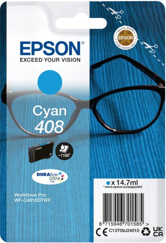 Epson T09J Original Tintenpatrone C13T09J24010 Cyan