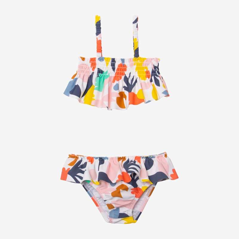 2 pièces bébé fille pop couleur blanc Catimini