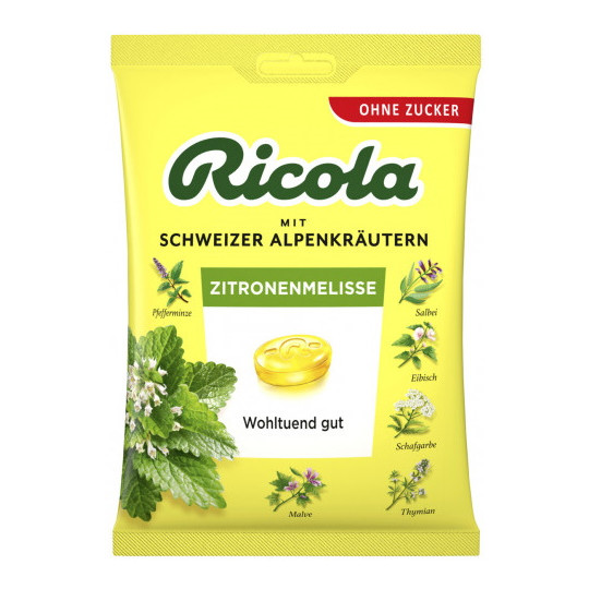 Ricola Zitronenmelisse 75G