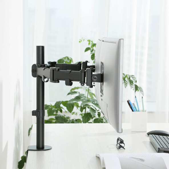 Monitorhalterung für 2 Monitore (13