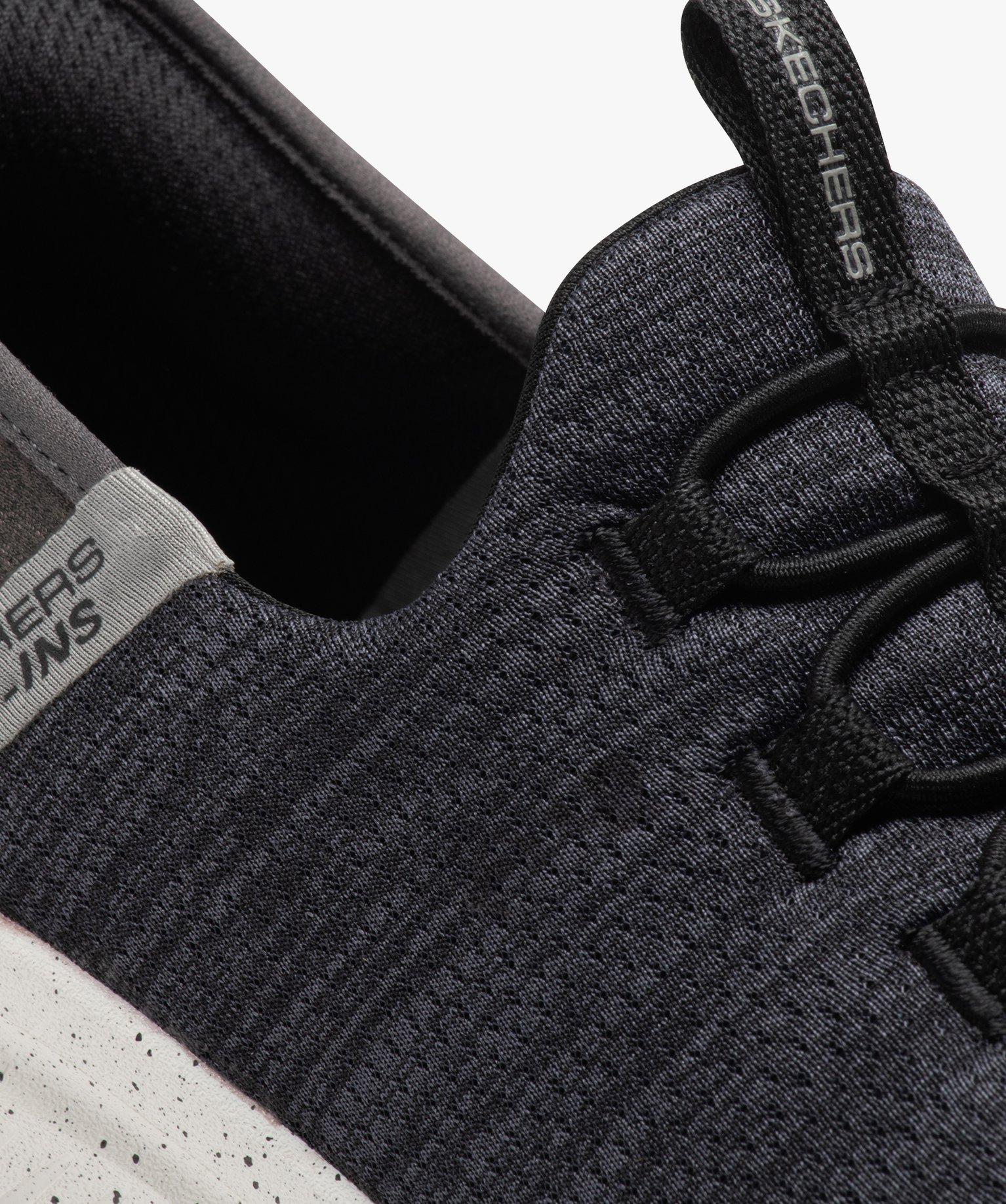 Baskets homme running bicolores à enfiler - Skechers noir | GEMO