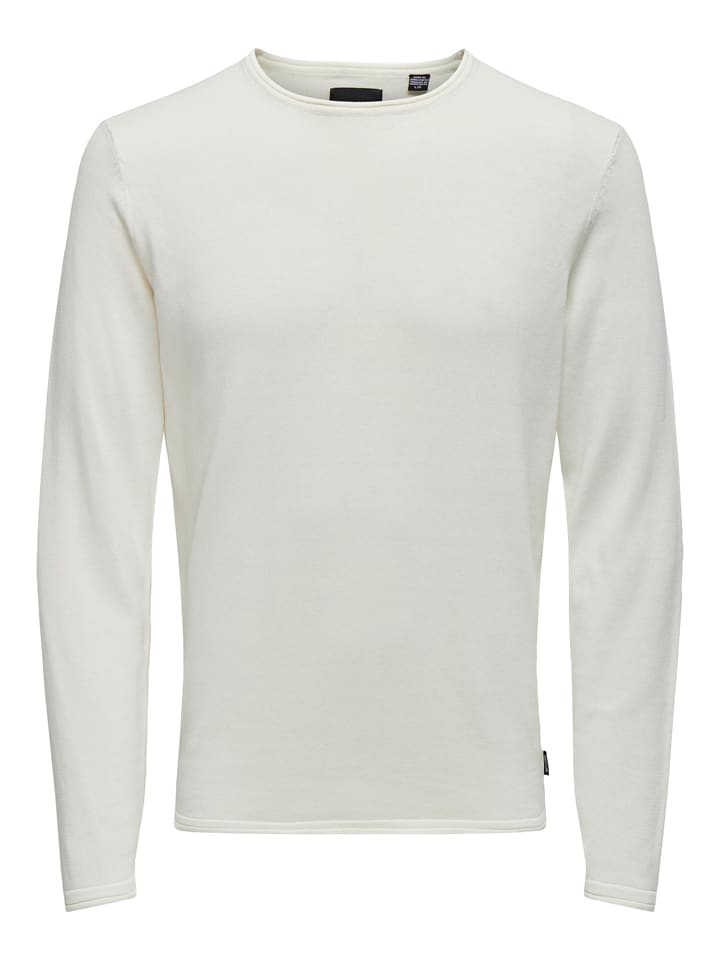 ONLY & SONS Pullover in Creme günstig kaufen