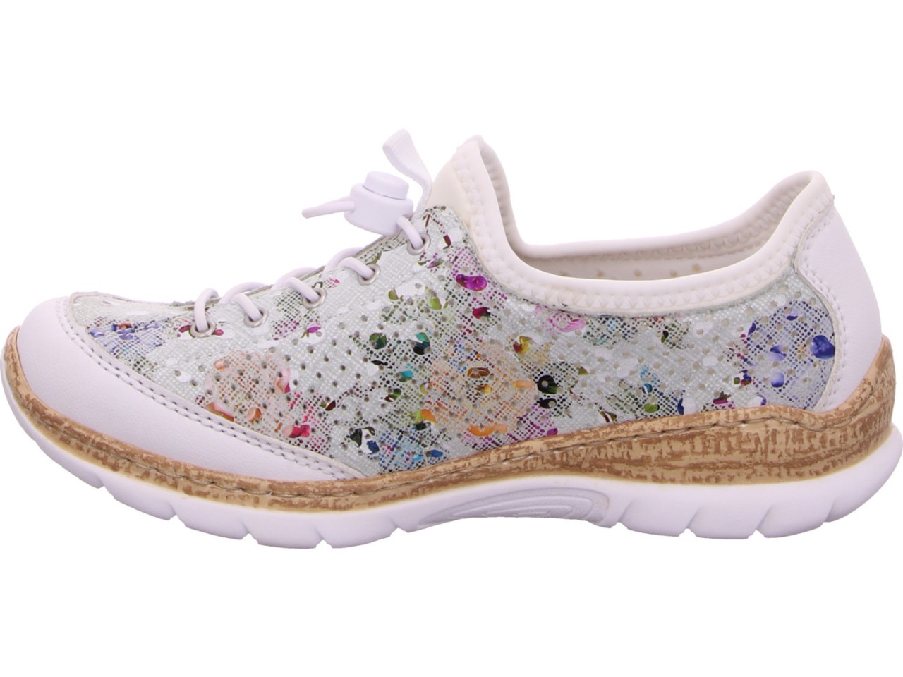 RIEKER Sportliche Slipper bunt