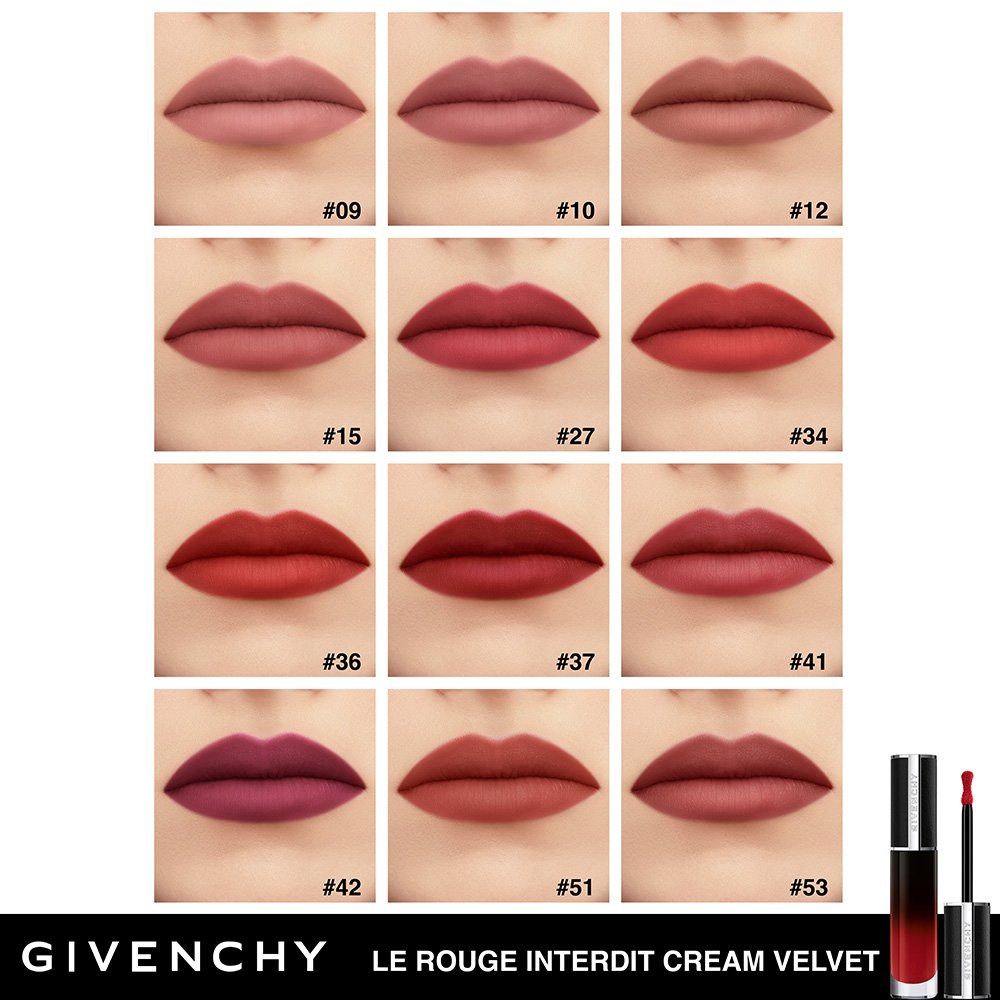 Givenchy Lippen Le Rouge Interdit Cream Velvet