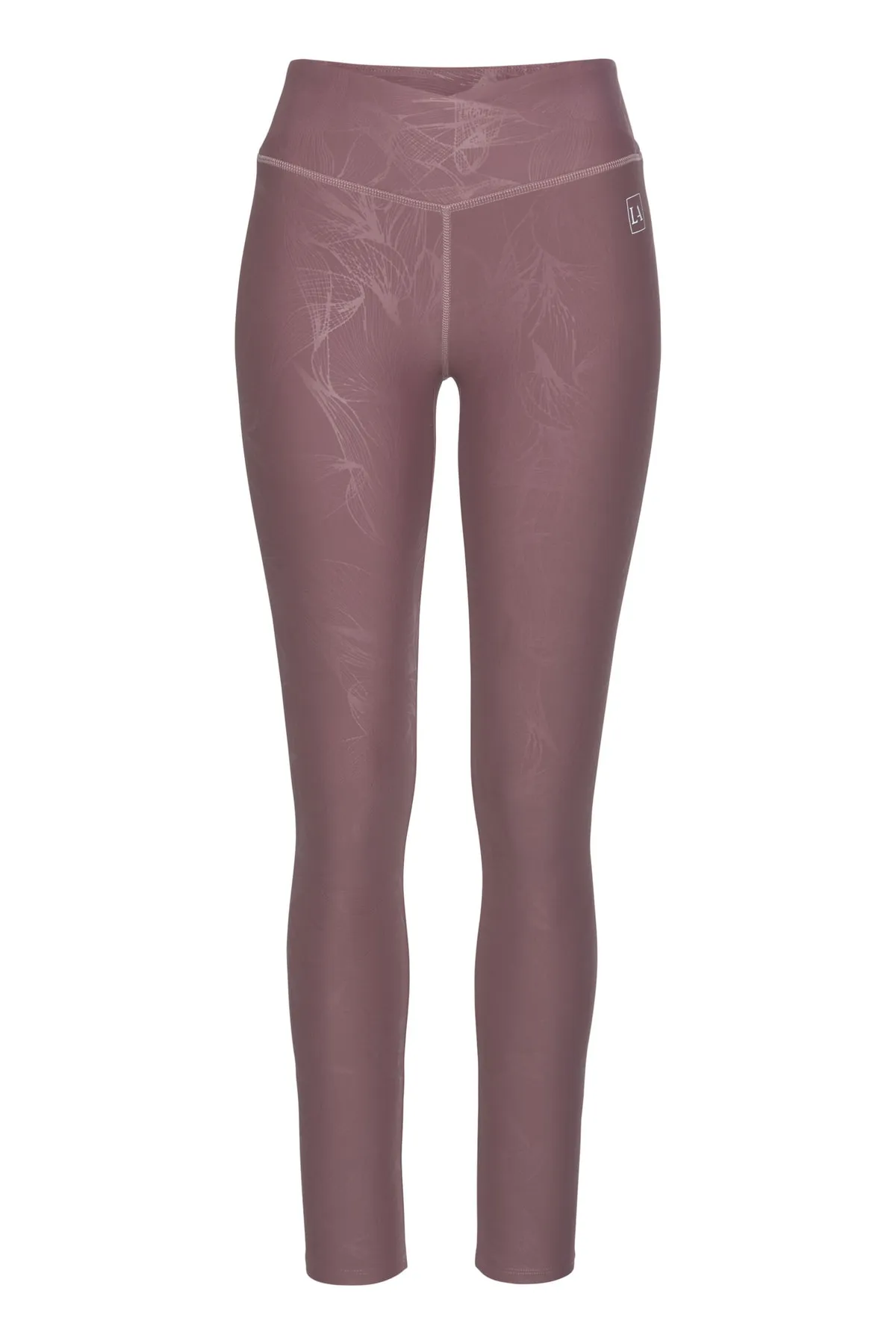 LASCANA Active  Sport-Leggings - Rot - Mittlerer Bund