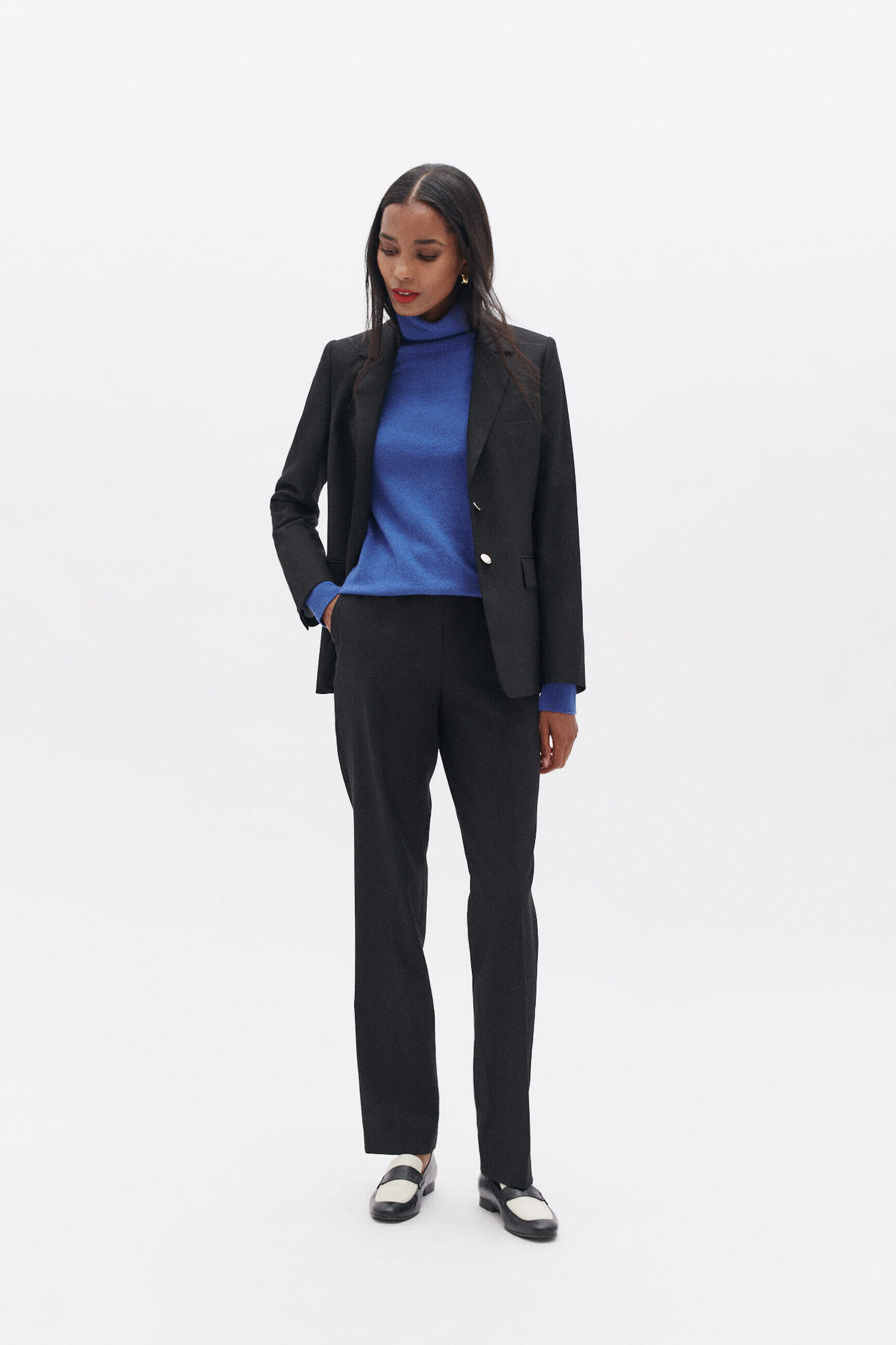 Pantalon pmarius noir femme