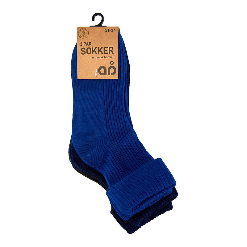 Aå Sokk 3-pk str 26-30