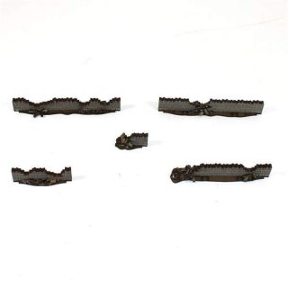 28mm Stone Ruined Straight Wall Sections