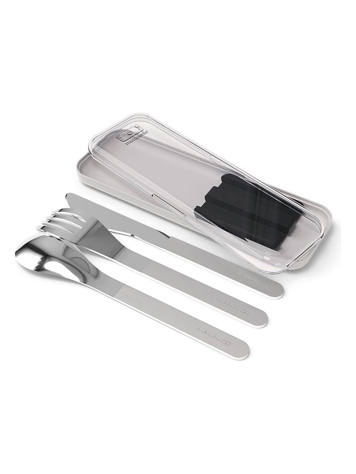 Monbento 8tlg. Lunch-Set in Grün/ Schwarz günstig kaufen onesize