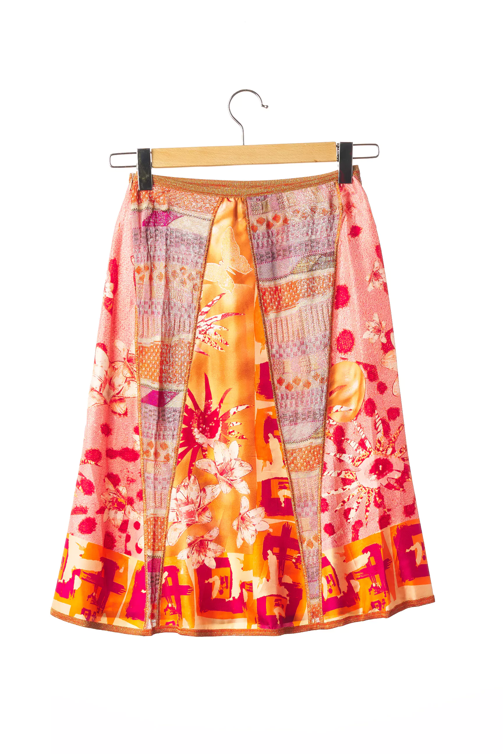 Christian Lacroix Jupes Mi Longues Femme couleur orange