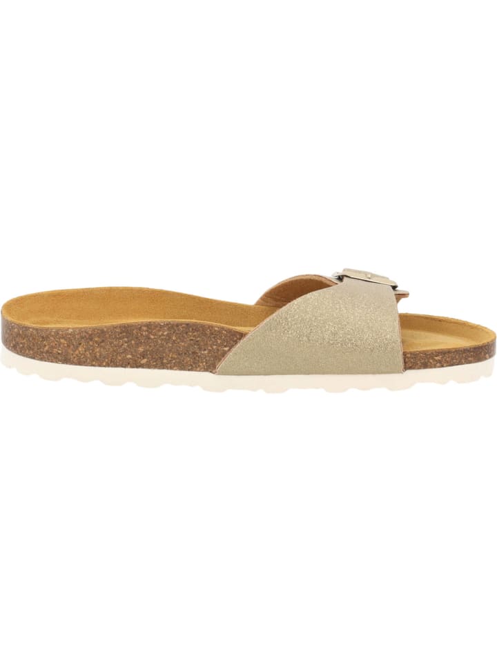 palado Pantoletten in gold glitzer günstig kaufen