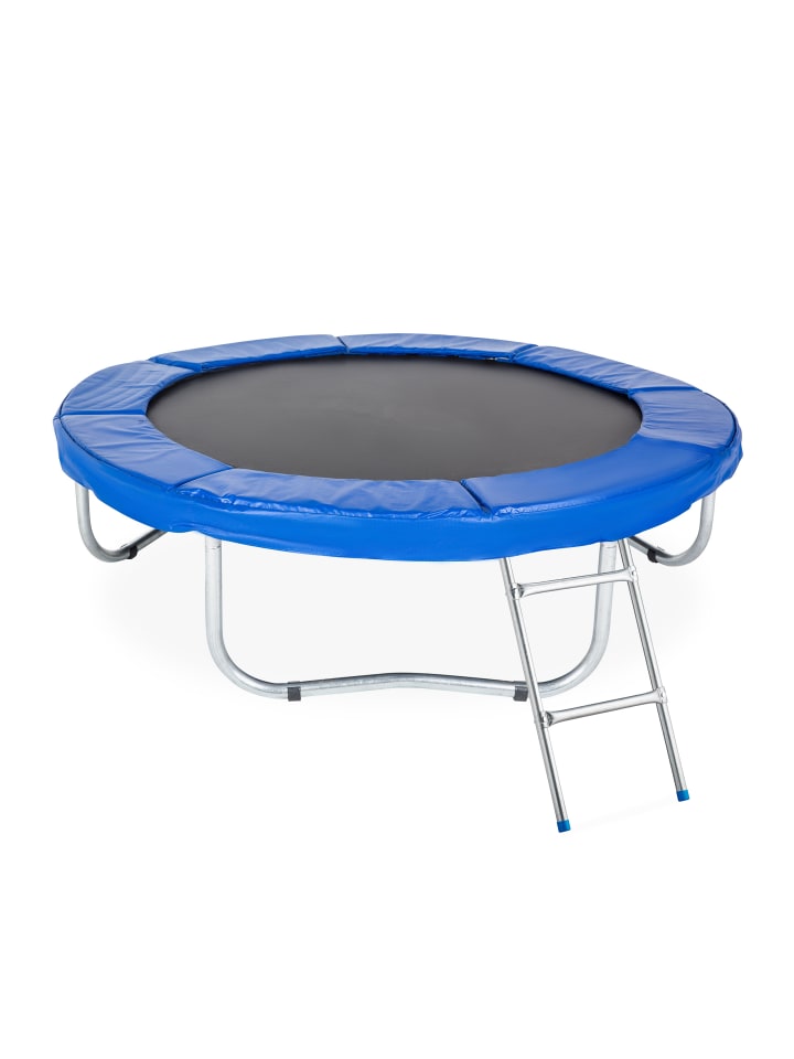 relaxdays Leiter Trampolin in Silber - (B)38 x (T)76 cm günstig kaufen onesize