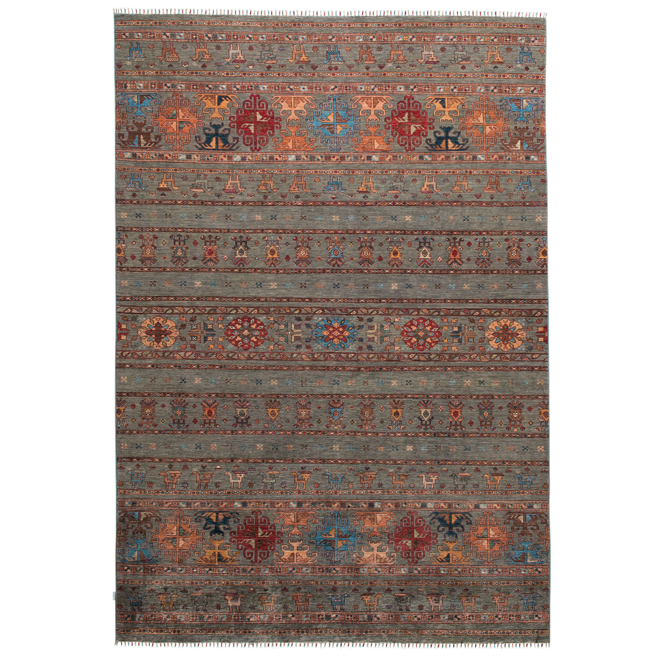 Chobi Schal ca. 208 x 301 cm, Unikat / Einzelstück