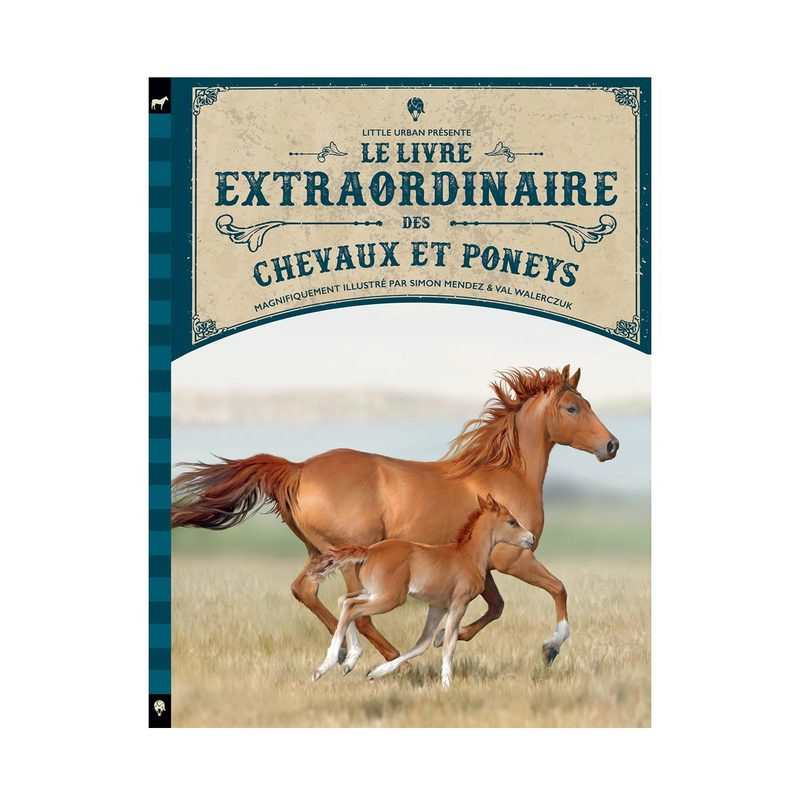 Livre Le livre extraordinaire des chevaux - Little Urban