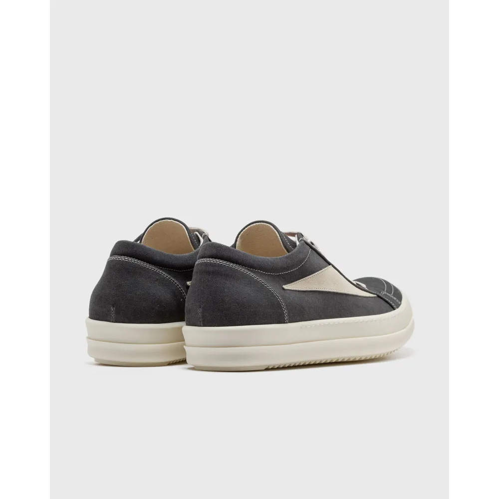 Rick Owens DENIMSHOES VINTAGESNEAKS DU01D1803-DARK-DUST-MILK-M / grau