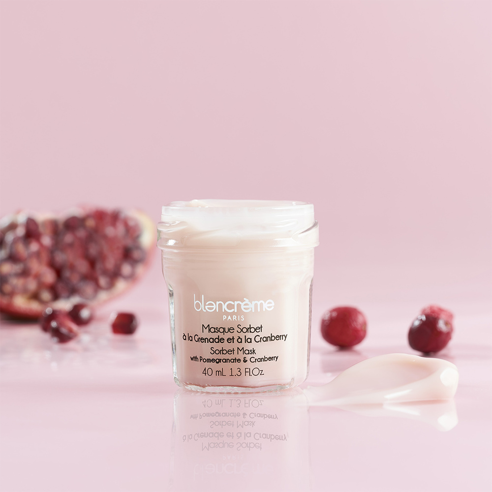 Blancreme Masque visage sorbet grenade & cranberry masque visage