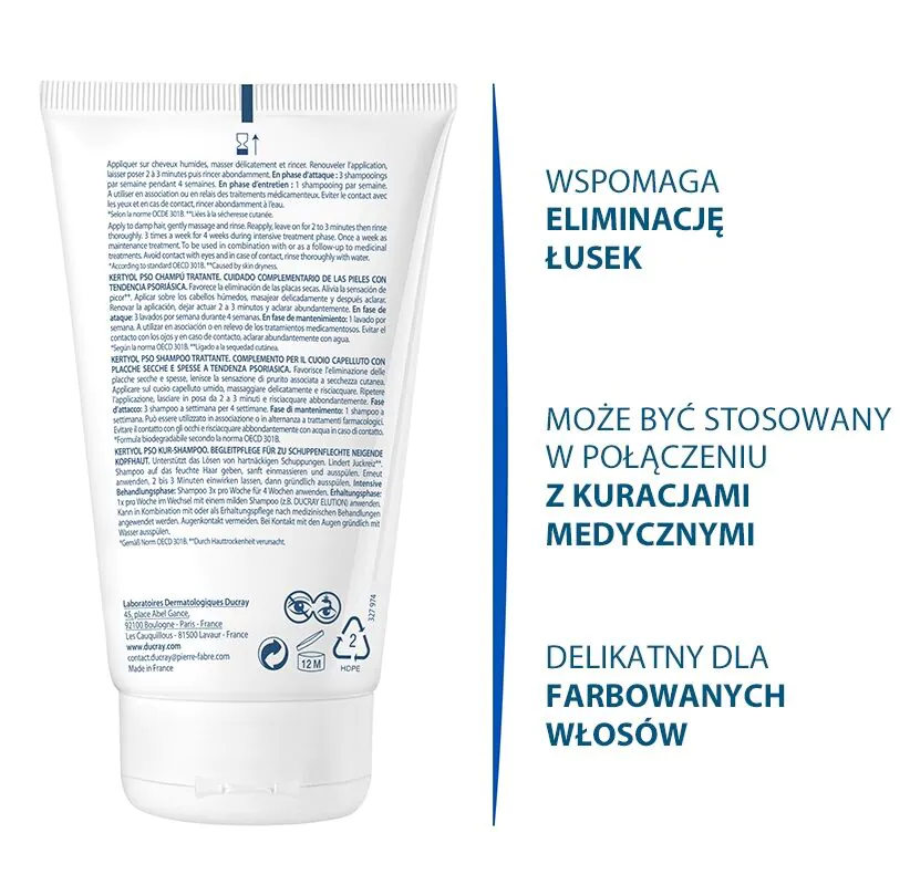 Ducray Kertyol PSO Šampon protiv eksfolijacije