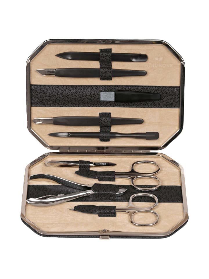 Windrose Beluga - Maniküre Set 17.5 cm (schwarz) in schwarz günstig kaufen onesize