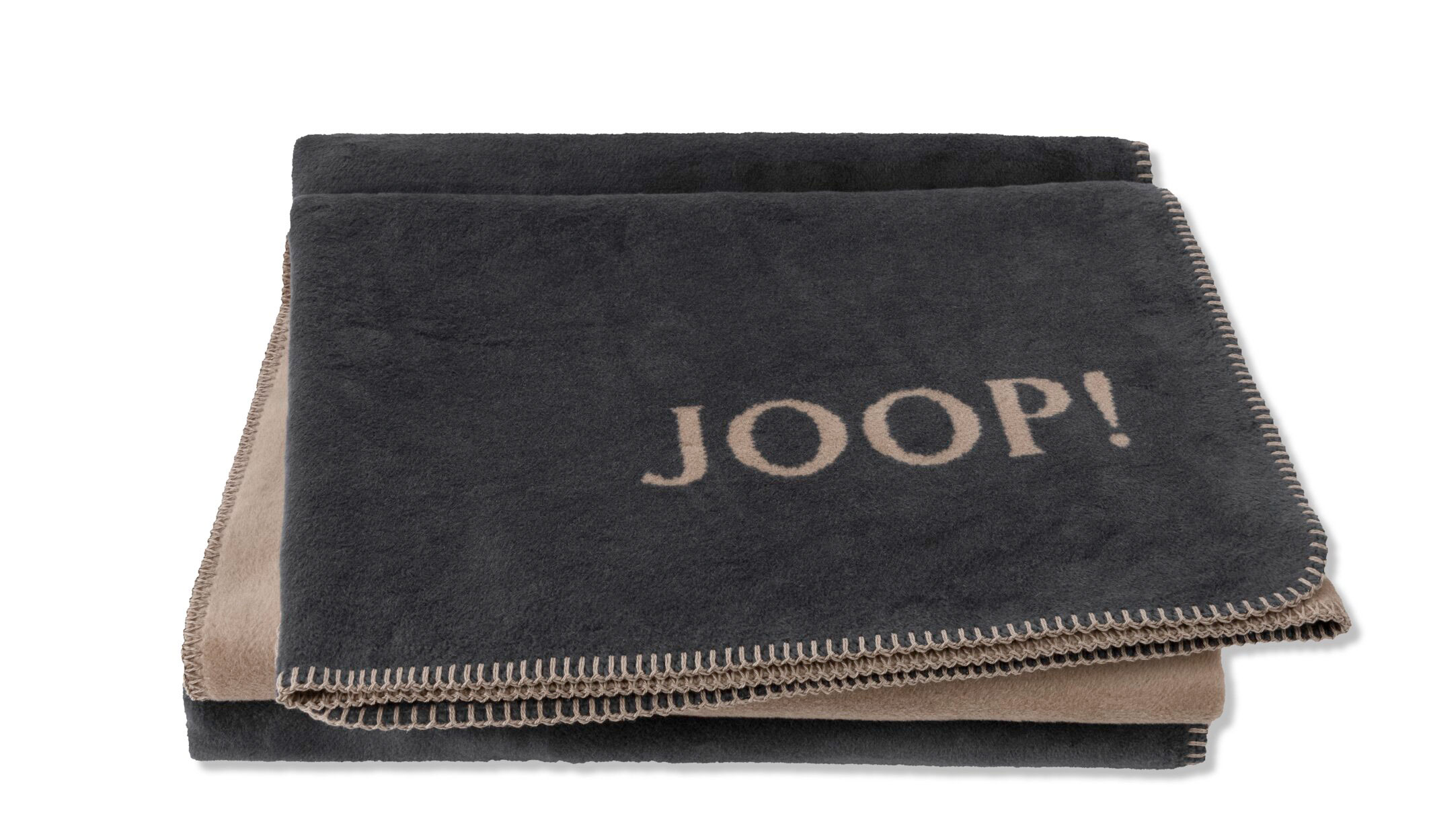 JOOP!Wohndecke Anthraz-Karam.
