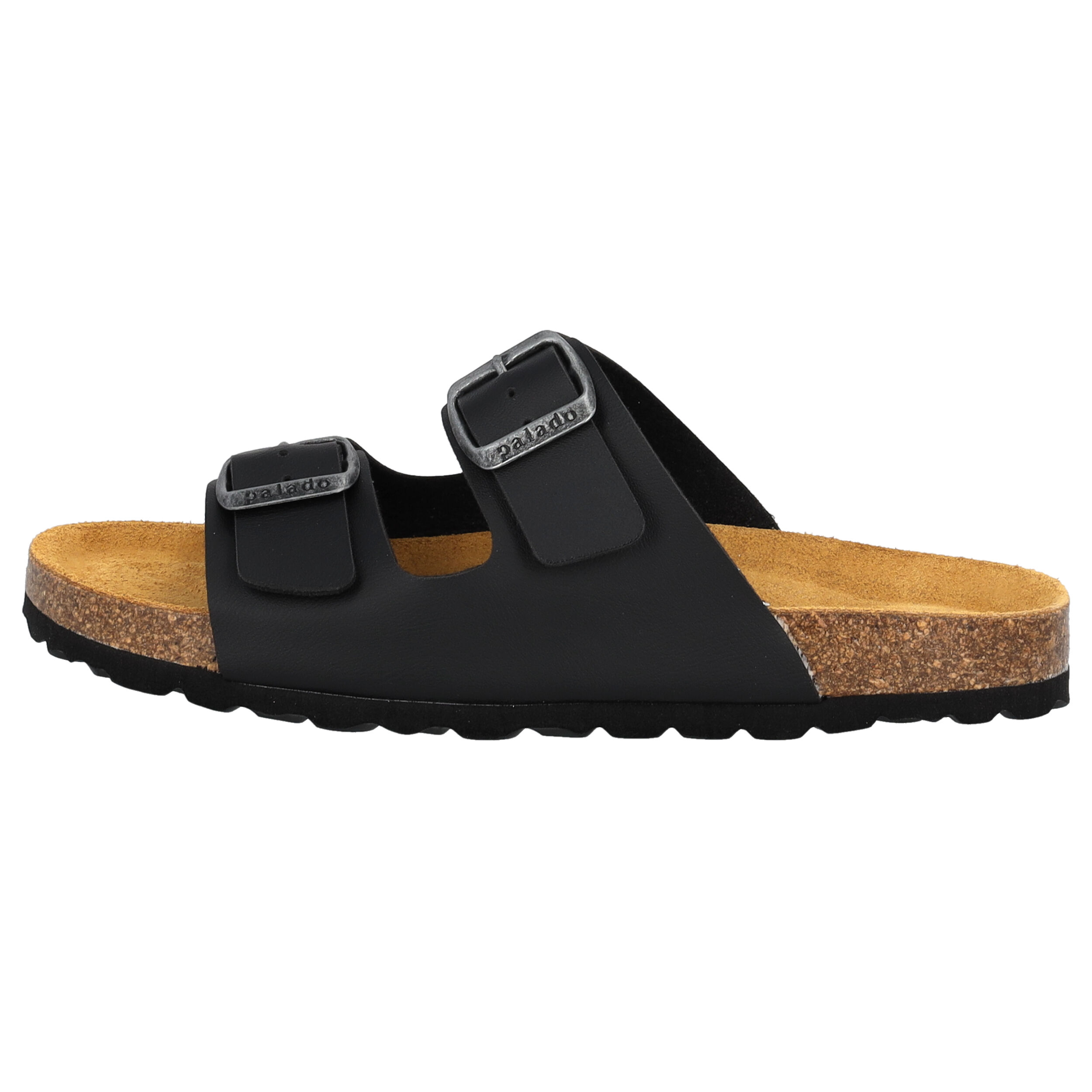 Palado Kids Korfu B Basic, Pantoletten, Kinder, Schwarz