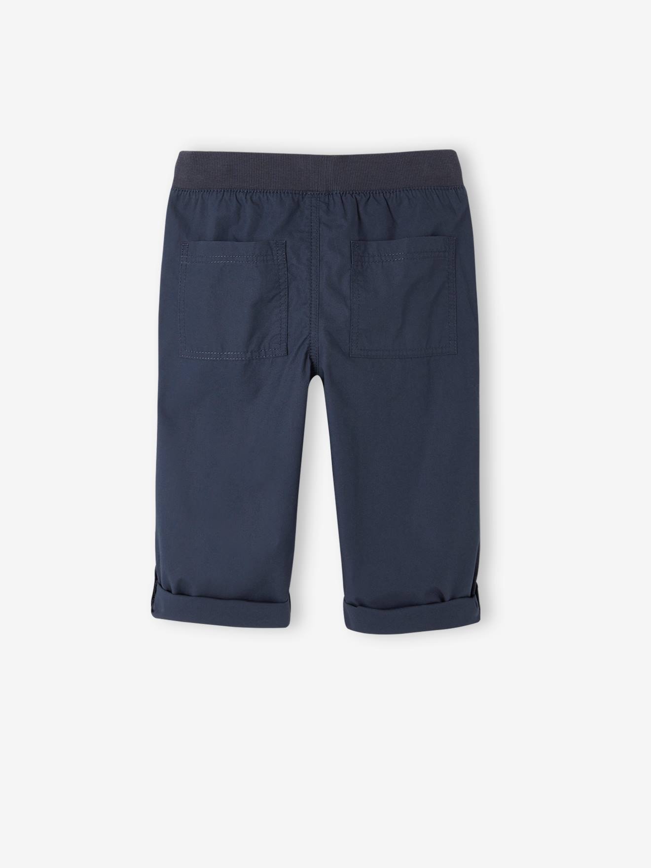 Vertbaudet Jungen 3/4-Shorts mit verstellbarer Länge - olivgrün