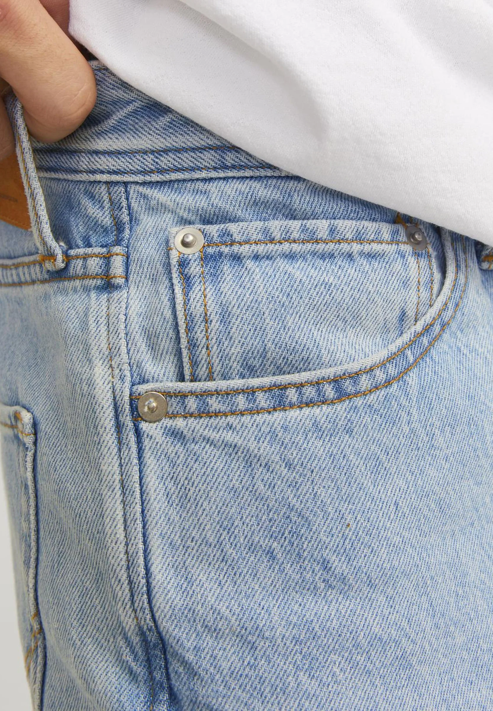 Jack & Jones ITONY ORIGINAL - Pantalones cortos vaqueros
