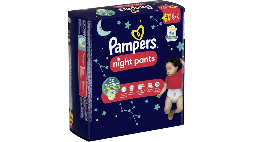 Pampers night pants Gr.4 9-15kg