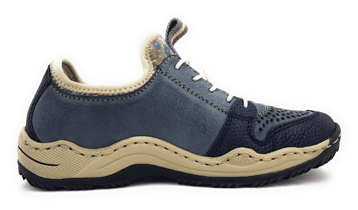 Rieker Wildebuk/Dusty/Scuba L0538-14 Blau 14 blau