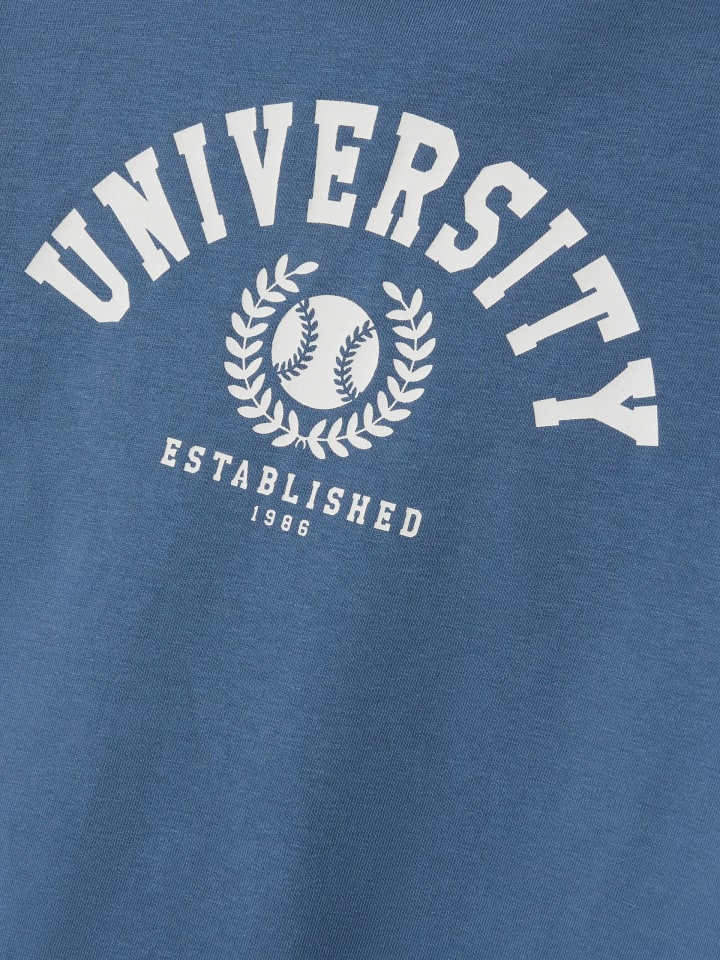 name it Shorty Pyjama NKMNIGHTSET UNIVERSITY in china blue günstig kaufen
