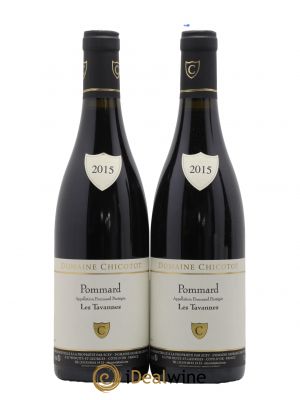 Pommard Les Tavannes Domaine Chicotot 2015 - Lot de 2 Bouteilles