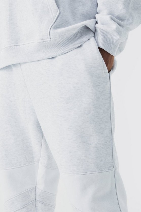 Plus Slim-Fit Colorblock Jogginghose