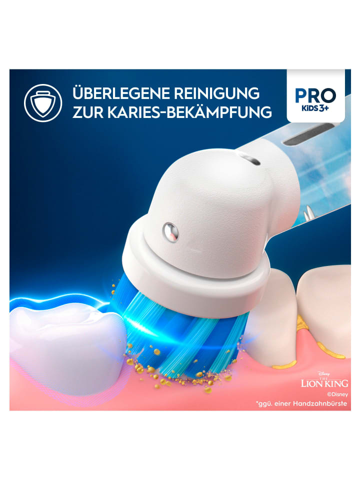 Oral-B Elektrische Kinderzahnbürste 