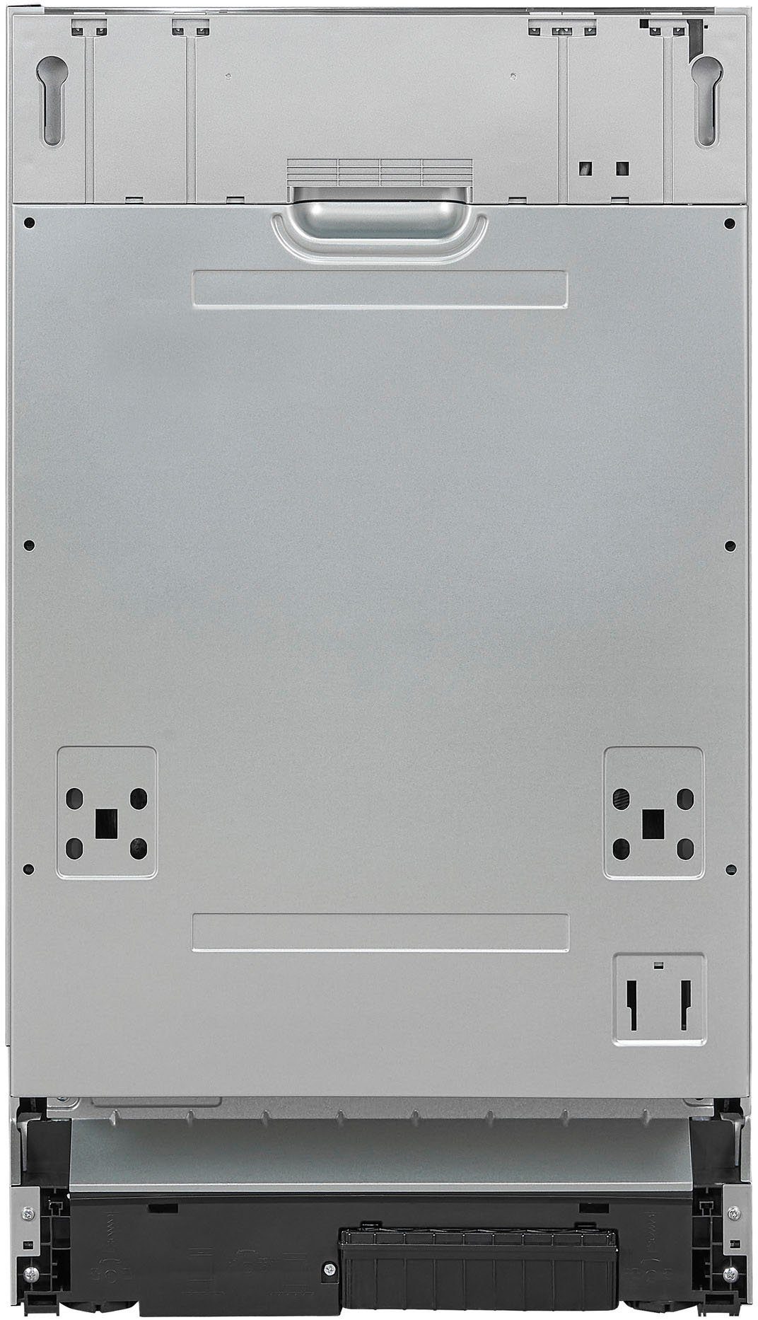 exquisit vollintegrierbarer Geschirrspüler, EGSP1009-E-030E silber, 9 l, 9 Maßgedecke, 45 cm breit