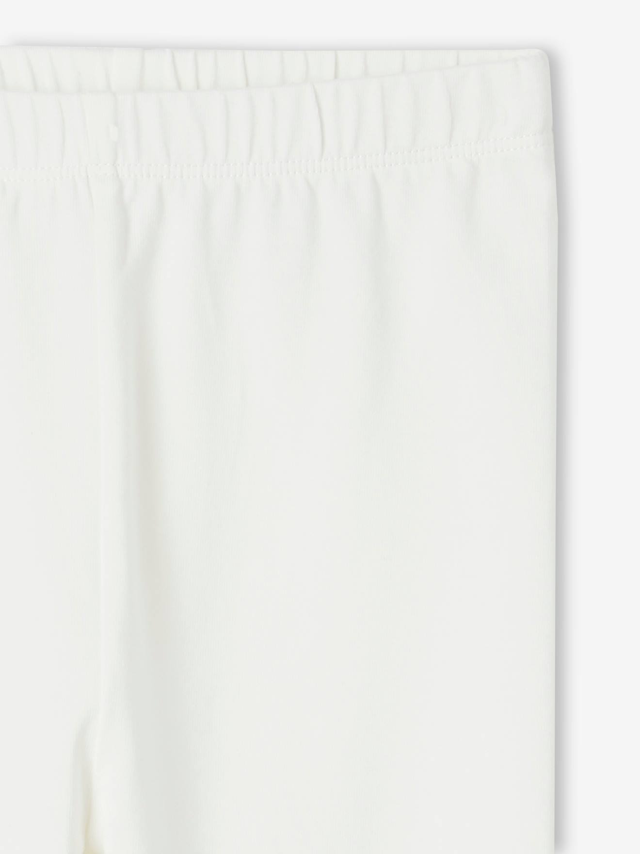 Vertbaudet 2er-Pack Mädchen Leggings BASIC - pack wollweiß kirschen
