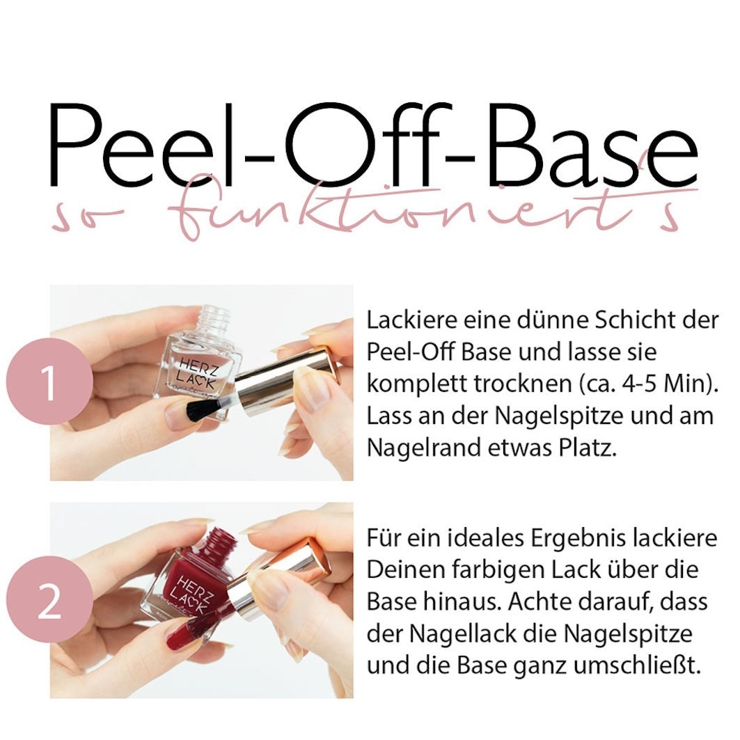 Peel-Off Base Coat