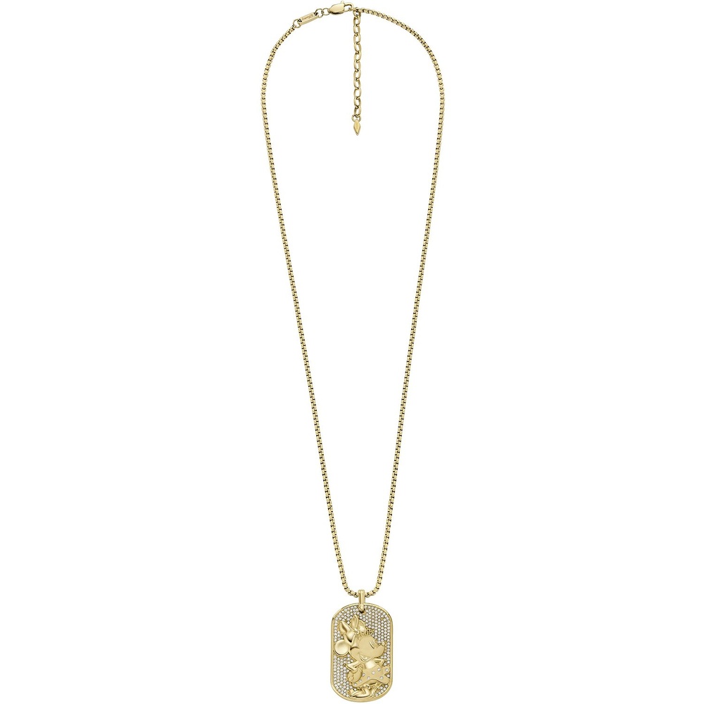 Fossil Chaînette Acier inoxydable collier