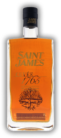 Saint James Cuvee 1765 Saint James Cuvee 1765 Diese besondere Cuvée ist eine Huldigung an das Know-how von Saint-James. 0,7	 Liter - Vol 42%