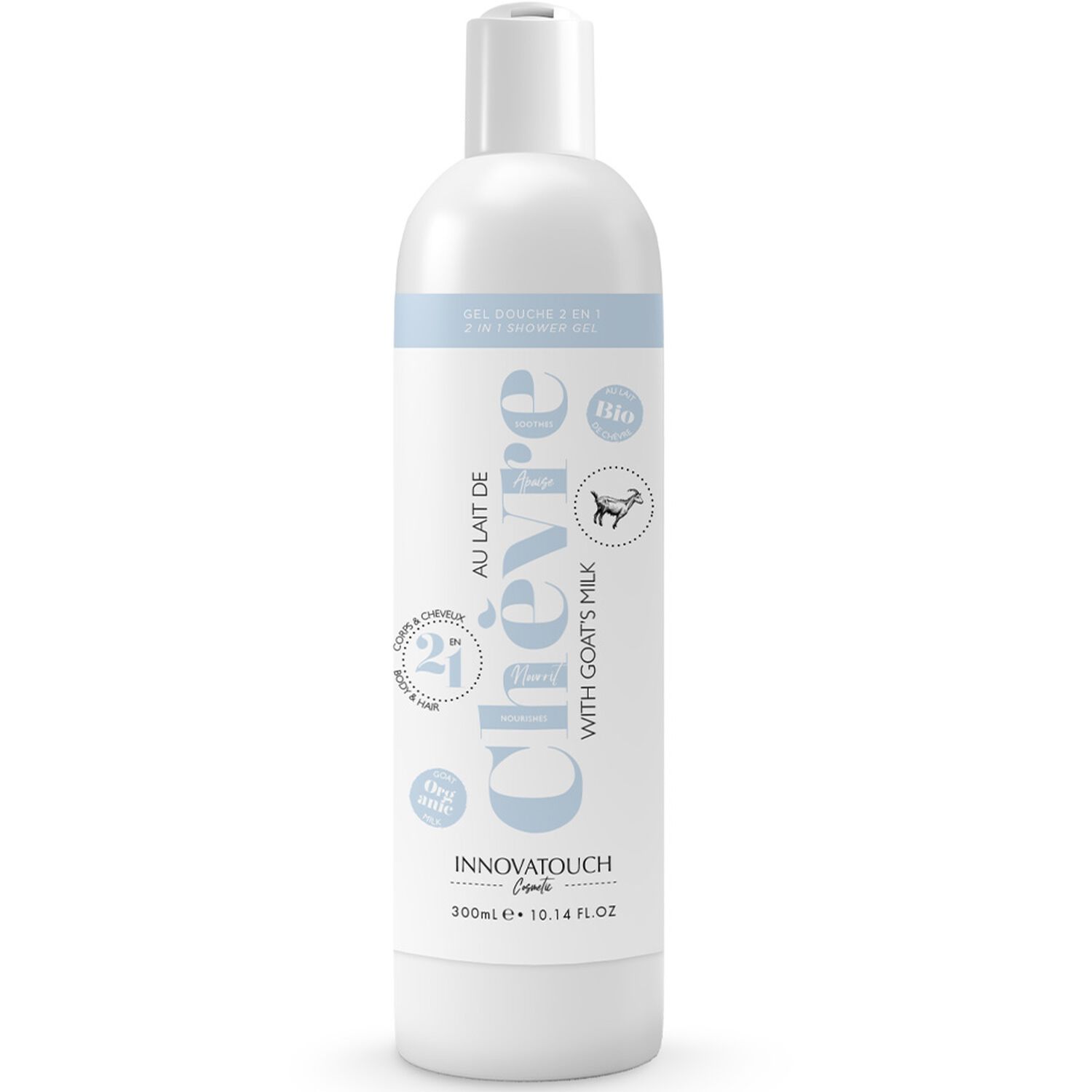 Innovatouch Lait de Chèvre Bio Gel douche 2en1 - 300ml
