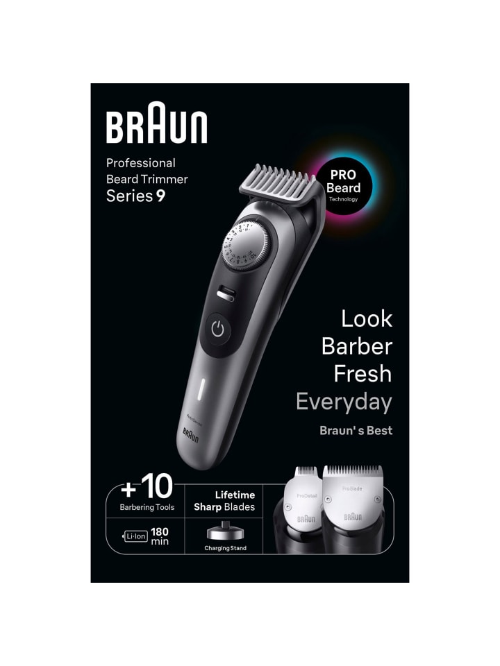 Braun Series 9 BT9420 Bartschneider in Schwarz günstig kaufen onesize