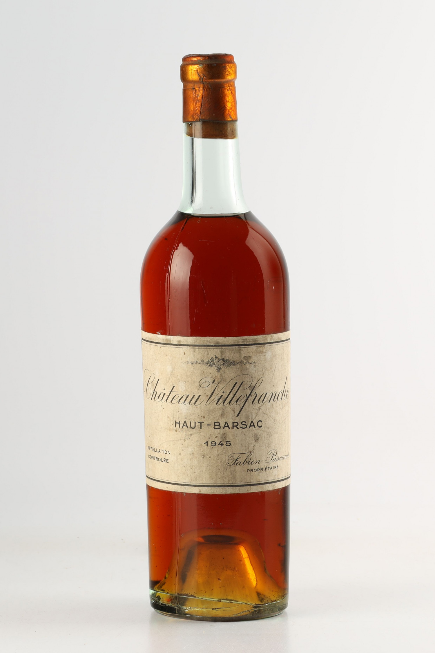 Château Villefranche 1945, Sauternes