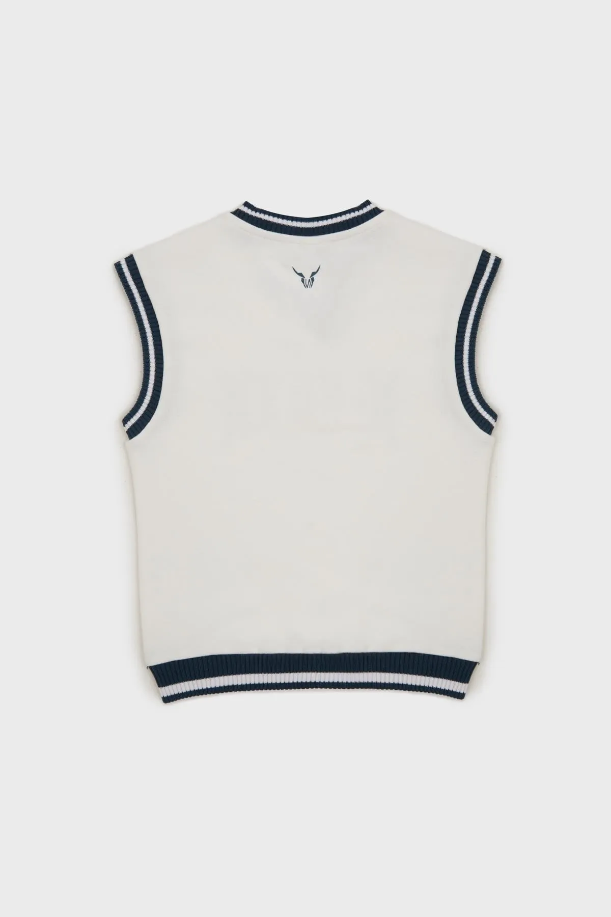 Nebbati  Weißer Jungenpullover 22pfwnb3416