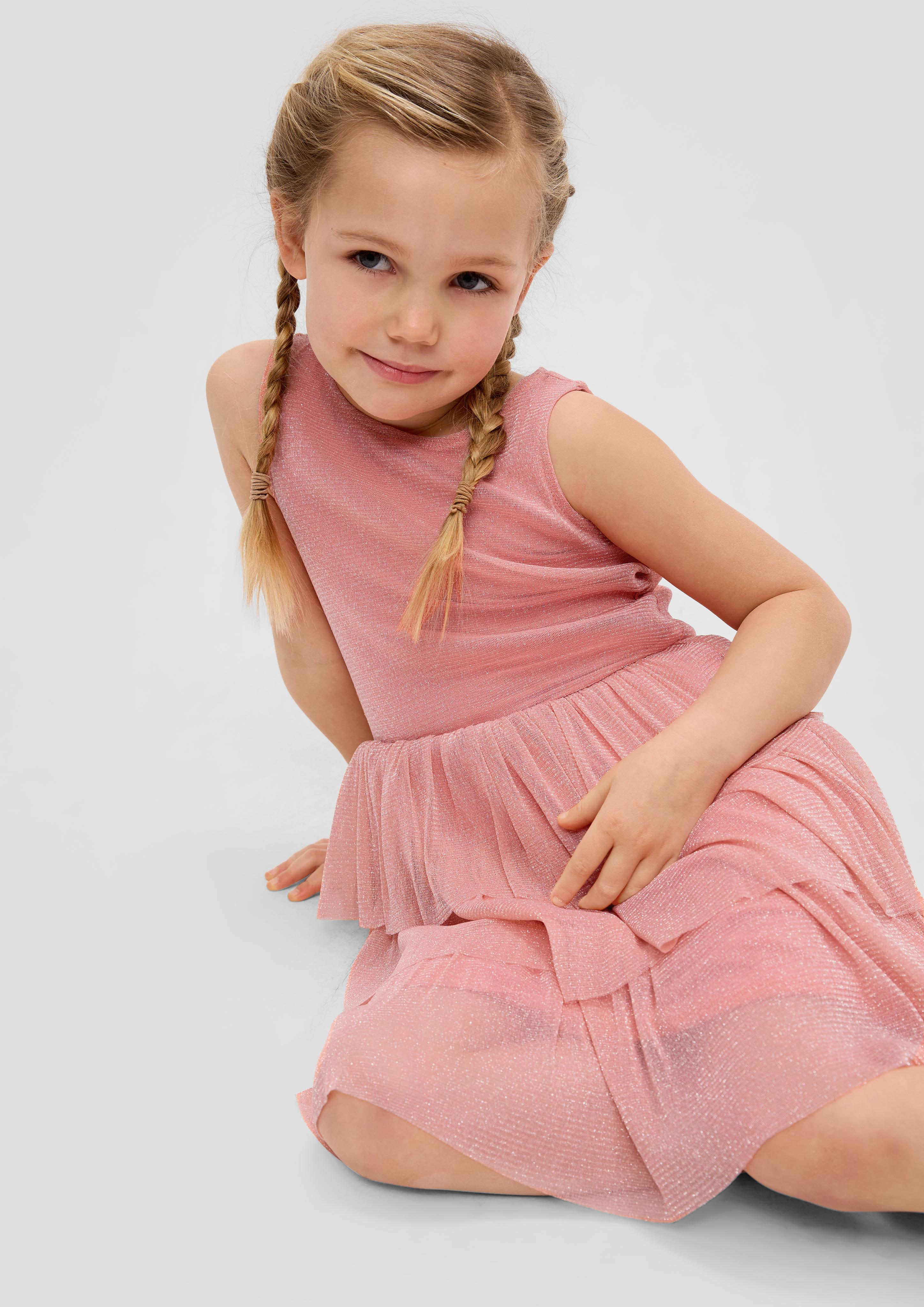 Mehrlagiges Kleid aus zartem Mesh  2140047-2152