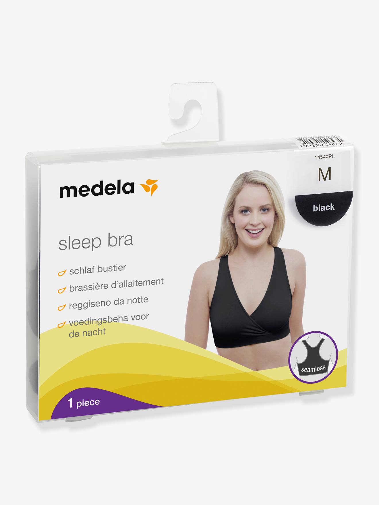 Brassière d’allaitement de nuit MEDELA noir