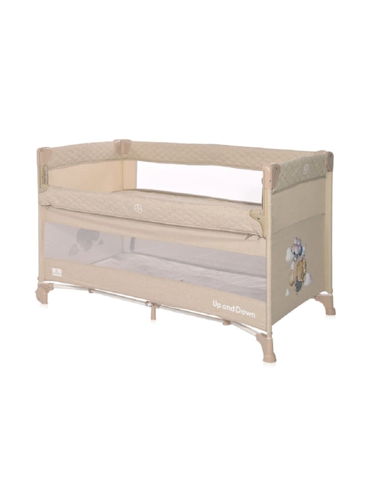 Lorelli Baby Reisebett Up´n Down, in braun günstig kaufen 60x120 cm